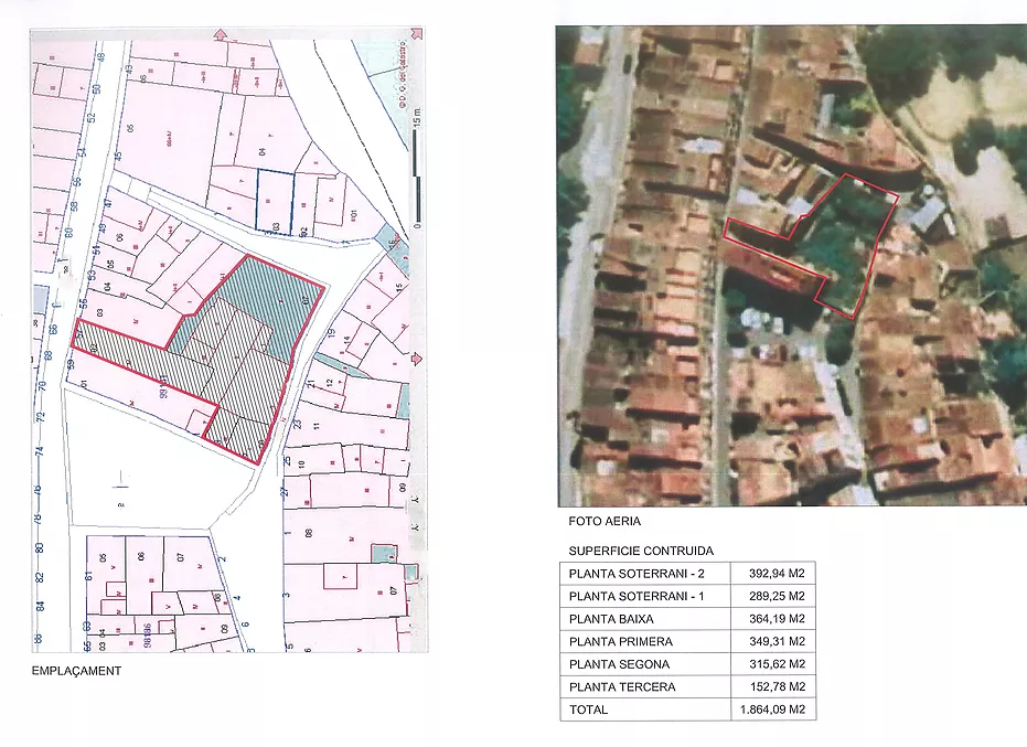 Edifici o casa de poble per rehabilitar